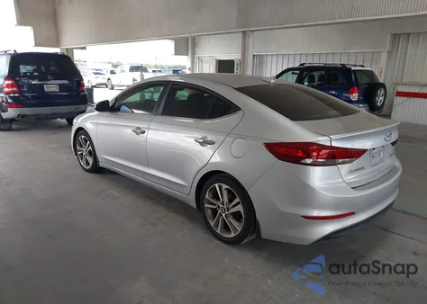 2017 Hyundai Elantra Limited from USA, damaged, VIN 5NPD84LF8HH023221